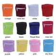 thumbnail image 2 of Outdoor Sport Wrist Protection Running Travel Sports Bag Wrist Purse Bag With Zipper Sports Wristband ROSE RED, 2 of 8
