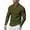 Army Green, variant on Generic Men's Henley Shirts Long Sleeve Button T-Shirt Casual Button Collared V Neck Lightweight Slim Fit Tops with Pocket