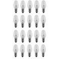thumbnail image 1 of 20-Pack Bulbs for Scentsy Plug-In Nightlight Warmer Wax Diffuser, 15W 120V, 1 of 1