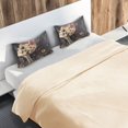 thumbnail image 5 of Yayeee Pillowcase Queen Size Set of 2 Satin Wrinkle Resistant Pillow Case, Skeleton with Flowers Pattern, 5 of 7