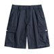 thumbnail image 1 of pstuiky Pantalones cortos de entrenamiento para hombre, Pantalones cortos cargo para hombre, para correr, con múltiples bolsillos, cintura elástica, de algodón, para senderismo., 1 of 2