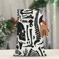 thumbnail image 6 of ZICANCN Christmas Gift Bags, Decomposition Skeleton Corpses Reusable Fabric Drawstring Storage Bags with Drawstring, Small Size, 6 of 7