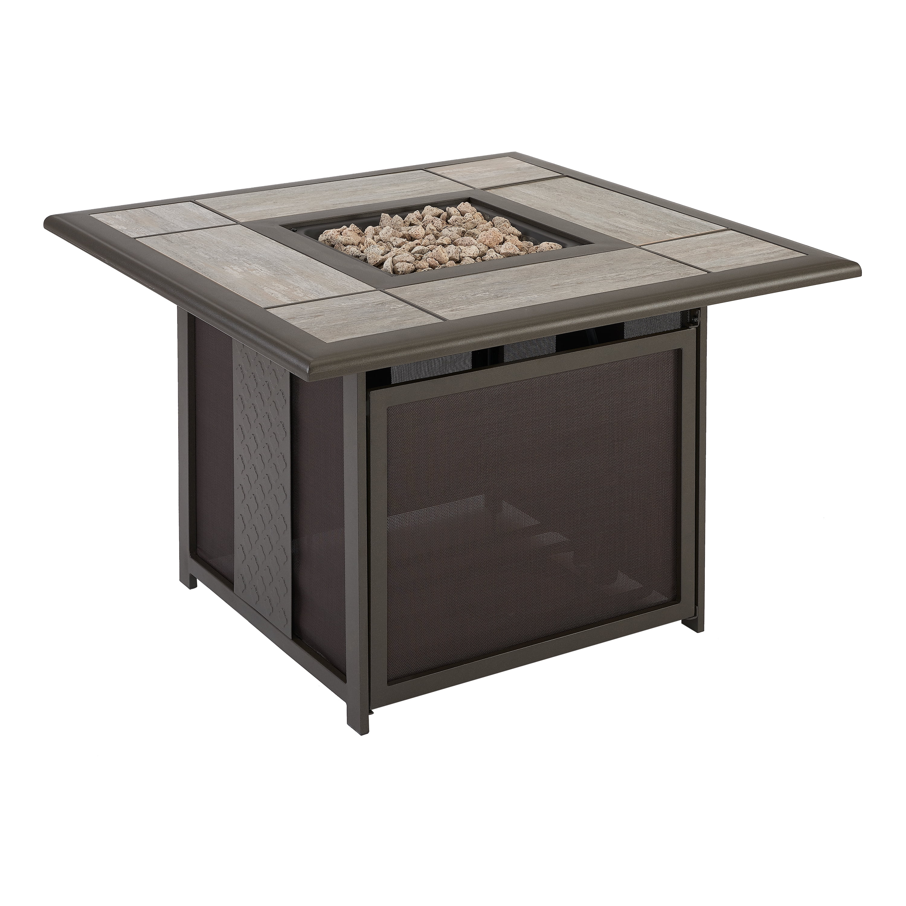 Better Homes Gardens Everson Square Outdoor Tile Top Gas Fire