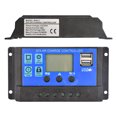 thumbnail image 3 of Controlador de carga solar Liuwei 30A Pantalla LCD USB dual 12V 24V, 3 of 4