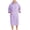 Purple, variant on Womens Cover Ups Wraps And Men Solid Color Terry Bathrobe Beach Surfing Swimming Thickened Warm Pocket Beach Hooded Cape Purple One Size
