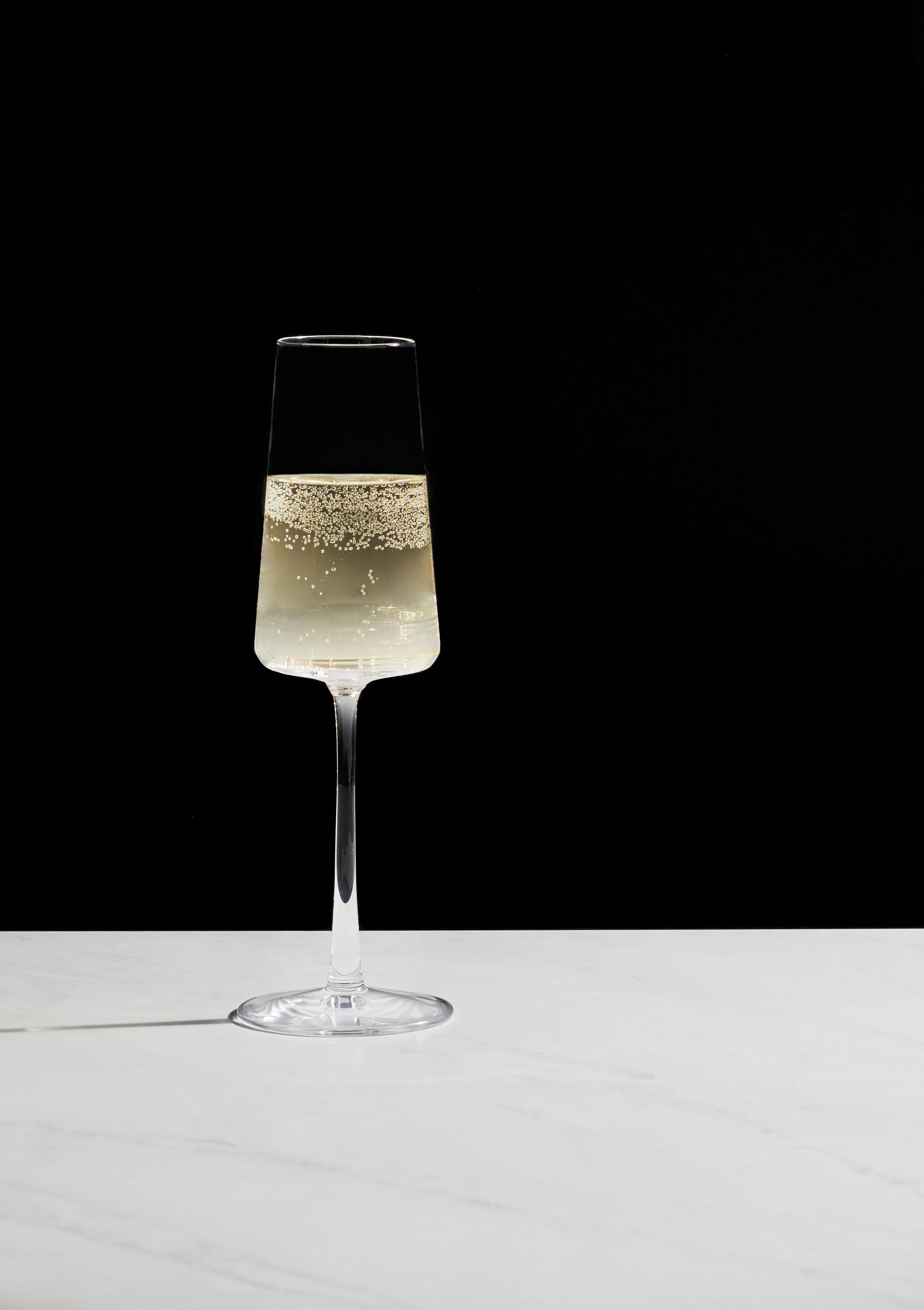 Better Homes & Gardens Clear Flared Champagne Flute 8 ounce, 4 Pack