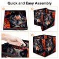 thumbnail image 4 of Wolf Foldable Toy Storage Basket with Handle, 10.8"x10.5"x10.6", Large Capacity Storage Box Organizer Bins, 4 of 6