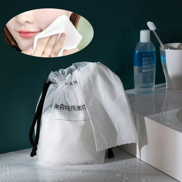 Agierg Serviette de nettoyage jetable pour le visage Lavage en tissu non  tissé Serviettes en papier 
