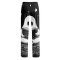 thumbnail image 5 of Womens Halloween Pajama Pants Cute Halloween Print Stretch Comfy Lounge Pants Casual Sleepwears, 5 of 5