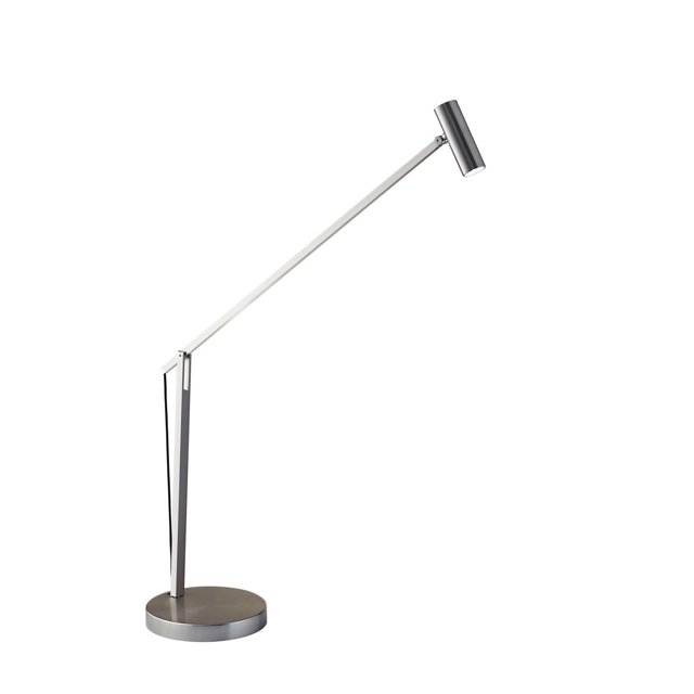 Adesso AD9101-22 Lampe de Sol Moderne Grue LED, Acier Brossé