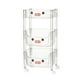 thumbnail image 3 of Carrito de almacenamiento con ruedas de varios niveles para dormitorio, oficina Tapas planas de 3 capas., 3 of 9