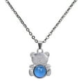 thumbnail image 4 of Collar de humor cambiante de color Colgante en apariencia de oso Mujer Señora Joyas para Chica Amante de San Valentín jinwen Collar de color de temperatura, 4 of 8
