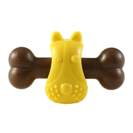 Dog Chewing Toys Rubber Bone Teething Sticks for Small Medium Dogs Interactive Pet Health Aid Training Behavior Support