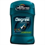 Extreme Blast Antiperspirant and Deodorant Invisible Stick by Degree for Men - 1.7 oz Deodorant