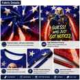 thumbnail image 6 of Omeoer Funny Patriotic Eagle Graphic T-Shirt Guess Who Just Got Noticed USA Flag Short Sleeve Crewneck Tee for Men Women, 6 of 7