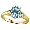 thumbnail image 2 of Star K � Oval 8x6 Genuine Sky Blue Topaz Love Promise Ring, 2 of 9