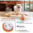 thumbnail image 2 of Peppy Pet Ball for Dogs, Dog Interactive Toys,Motion Activate Rolling Ball for Puppy/Small Dogs, Automatic Moving Toy,USB Rechargeable-Orange, 2 of 6