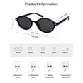 thumbnail image 5 of Gafas de sol SOJOS a la moda con lentes polarizados ovalados SJ2611 para mujeres y hombres, 5 of 5