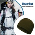 thumbnail image 4 of Qarigey Gorro de exterior para mantener el calor, gorros flexibles para mujer, accesorio de ropa práctico, gorro para adultos con diseño de Color Sombreros Ejercito verde, 4 of 6