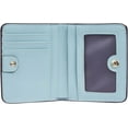 thumbnail image 4 of CAILDANL Small Wallet for Women, Slim Bifold Credit Card Holder, Compact RFID Blocking Cash Wallet, Billfolds Thin Leather Zipper Pocket, Mini Wallet Gift for Ladies Teen Girls Travel with ID Window, 4 of 7