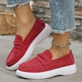 thumbnail image 5 of YOUYEDIAN Orthopedic Casual Shoes for Women Arch Support Tennis Shoes Wide Width Slip on Non Slip Server Shoes Knitted Mesh Stretch Comfort 2026 New Foam Shoes, 5 of 6