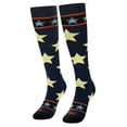 thumbnail image 2 of Cool Socks, Over the Calf Knee High Compression Socks, Fun Print Stars & Stripes, 2 of 6