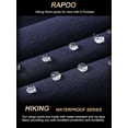 thumbnail image 4 of Pantalones de senderismo Rapoo para hombre, impermeables, de secado rápido, color azul marino, 38 W x 32 L, 4 of 6