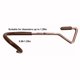 thumbnail image 3 of Greeniant Colgador de linterna de Camping Coolcamp, gancho colgante a prueba de herrumbre, lámpara de caza, soporte portátil para mochilero al aire libre carpas Café 33 mm Greeniant OD021963-04, 3 of 6