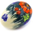 thumbnail image 2 of Polish Pottery 2¾-inch Egg Figurine (Butterfly Splendor Theme) Signature UNIKAT Hand Painted in Boleslawiec, Poland + Certificate of Authenticity, 2 of 6