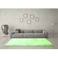 thumbnail image 3 of Ahgly Company Indoor Rectangle Abstract Green Modern Area Rugs, 5' x 8', 3 of 4