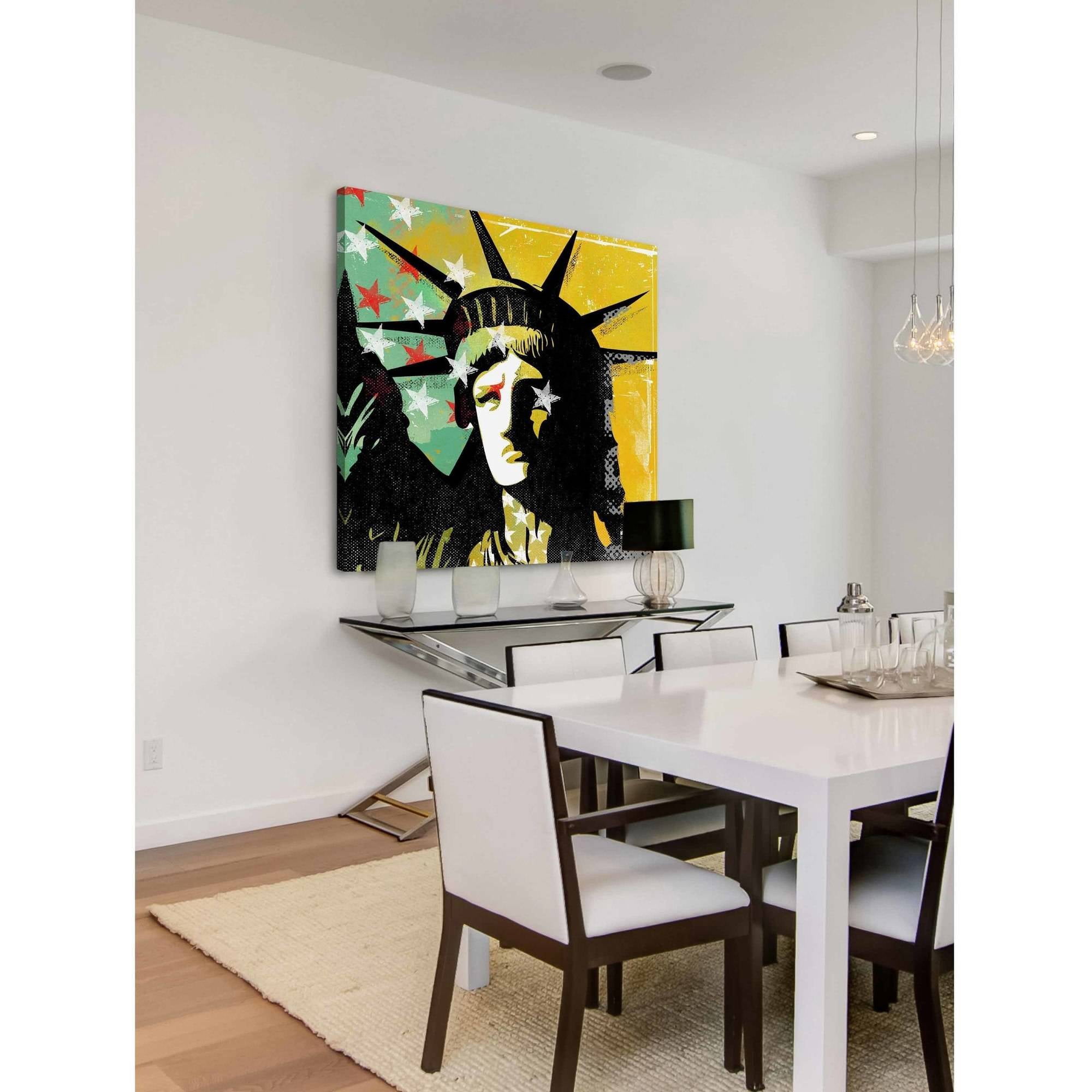 Marmont Hill "Liberty" by Rick Martin Painting Print on Wrapped Canvas