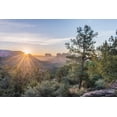 thumbnail image 2 of Tilley, Rob 14x11 Black Ornate Wood Framed with Double Matting Museum Art Print Titled - Arizona-Sedona Cathedral Rock at sunrise, 2 of 4