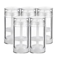 thumbnail image 6 of HEMOTON Transparent PP Empty Containers for Home with Rotating Bottom Design 5 Pieces Portable Sizes, 6 of 8
