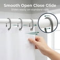 thumbnail image 3 of Evideco Shower Curtain Hooks (Set of 12), 3 of 9