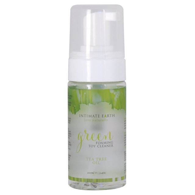 Intimate Earth Foaming Toy Cleaner, Infused with Tea Tree Oil, 3.4 oz