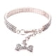 thumbnail image 1 of Xihbxyly Mini Collar para Mascotas, Collar con Brillantes Diamantes de Imitación, Diseño de Aleación de Cristal, Elegante Accesorio para Fiestas, Fácil de Usar, Disponible En Tallas S, M y L., 1 of 2