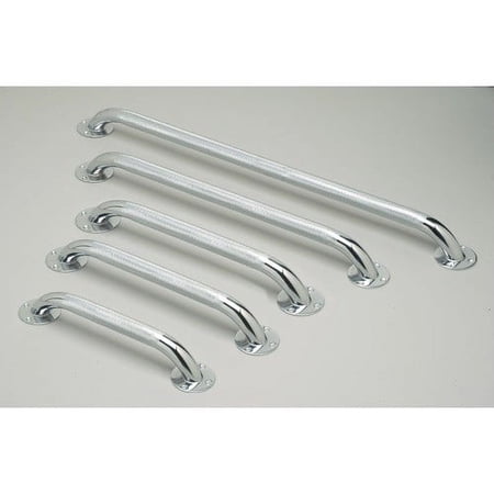 Medline Knurled Chrome Grab Bars, 32"