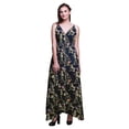thumbnail image 1 of Bimba Robe Maxi à Bretelles Spaghetti Imprimée Florale pour Femmes, Grande Taille, pour la Plage, 1 of 4