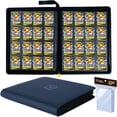 thumbnail image 1 of X PRO 1000+ Álbum para Cartas - Incluye 200 Fundas para Cartas | Compatible con TCG, Deportes, MTG y Más - Álbum sin Anillas para Cartas de Comercio | 1000 Bolsillos | Álbum TCG (Azul Medianoche), 1 of 8