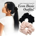 thumbnail image 6 of Kitsch Hair Brunch Scrunchie for Women - Ponytail Holder - (Blush Fray), 6 of 9