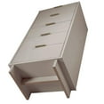thumbnail image 4 of Manhattan Comfort Granville Tall & Narrow Engineered Wood Dresser in Light Gray, 4 of 12