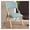 Blue, variant on Padded Folding Chairs Wooden Stackable Dining Chairs with Removable Cover Folding Extra Chair for Guests Kitchen Office Wedding Party Picnic