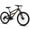 Black Orange, variant on 24" Mountain Bike, 21 Speed Full Suspension MTB, Dual Disc Brakes, High Carbon Steel Frame, 85% Pre-Assembled, for Men & Women Adult