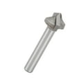 thumbnail image 2 of V-Shaped Milling Cutter, Wide Application Router Bit  For CNC Routers Hemming For CNC Routers Slotting 120°, 2 of 8