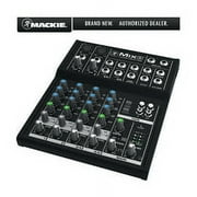 Mackie Mix8 Durable Recording Studio 8 Channel Compact Mixer with 3 Band EQ
