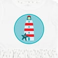 thumbnail image 4 of Inktastic Lighthouse Nautical Beach Girls Toddler Dress, 4 of 5
