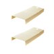 thumbnail image 1 of 2 piezas 80x190cm Agujero Belleza corporal SPA Rayas beige Cama de rejación Sábana de Sunnimix Sábana de mesa de salón Spa, 1 of 8