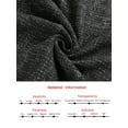 thumbnail image 5 of DARING DIVA Tweed Collared Belted Button Down Blazer Dress M Black, 5 of 6