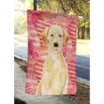 thumbnail image 2 of Carolines Treasures BB9471CHF Jaune Labrador Love Flag Toile Maison, 2 of 4