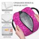 thumbnail image 3 of Fotbe Rose Red Glitter Bolsa de Almuerzo con Estampado, Lonchera Aislada, Contenedor de Comida Reutilizable Tipo Cooler a Prueba de Fugas, 3 of 6